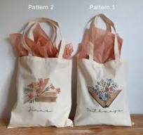 Libros florales Bolsas de mano de acuarela - Literatura, Flores prensadas,  Lector, Regalo para amantes de los libros, Regalo personalizado para ...