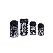 subway food safe tin canister set