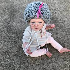 You Can Get A Crocheted Granny Wig For Your Baby And It S The Best Thing Ever