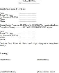 Begini, secara umum surat kuasa adalah sebuah surat yang berisi pernyataan bahwa kita memberikan kuasa atau wewenang kepada seseorang secara resmi untuk. Contoh Surat Kuasa Yang Baik Dan Benar Secara Lengkap Tipstriksib