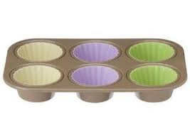 Calphalon Kitchen Essentials Silicone Lined Cupcake Muffin Pan 6 Cavity By Calphalon 49 99 Silicone Cupcake Liners Cupcake Pan Cupcake Liners