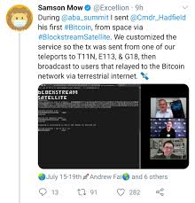 Founded in 2009 by a programmer (or, possibly, a group of programmers) under the pseudonym satoshi nakamoto, bitcoin ushered in a. The First Bitcoin Sent From Space Via Block Stream Satellite Cryptocurrency