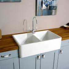 Style although most associated with traditional kitchens, the rise of different designs of ceramic sinks mean you can put them in any type of kitchen. Rak Jacklyn 2 0 Bowl Gloss White Ceramic Belfast Butler Kitchen Sink Gosink10 Kitchen From Taps Uk