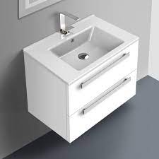 Acf Da04 Glossy White Bathroom Vanity