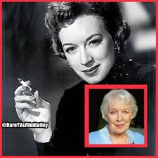 June Whitfield said she was happy to be a supporting actress to comedians,  and never wanted to star in a show of her own, because the stress of  starring in their shows