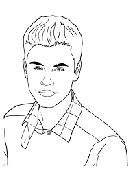 Discover thanksgiving coloring pages that include fun images of turkeys, pilgrims, and food that your kids will love to color. Cute Music Icon Justin Bieber Coloring Page Netart