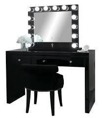 Onyx Black Glass Makeup Vanity Table 3 Spacious Drawers Makeup Table Vanity Black Vanity Table Glass Makeup Vanity