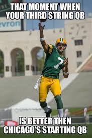Green bay packer fans vs. Bears Packers Memes