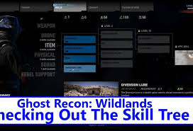 Mar 07, 2017 · ghost recon wildlands skills skills in gr wildlands are acquired depending on your player level, resources, and skill points. Tom Clancy S Ghost Recon Wildlands The Skill Tree Just Push Start