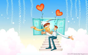 2020 popular 1 trends in novelty & special use, jewelry & accessories, home & garden, toys & hobbies with valentine's day anime love and 1. 48 Cartoon Valentine S Day Wallpaper On Wallpapersafari