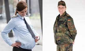 To refresh army arrangement on the wearing of the poppy in uniform during the period paving the way to remembrance day 2013 just as the strategy on uniform and awards worn for remembrance day parades and services and related occasions. German Army Approves Maternity Uniform For Pregnant Troops Daily Mail Online