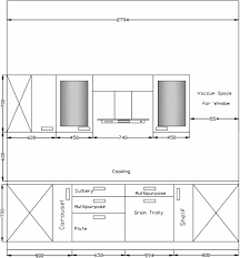 modular kitchen drafting samples and