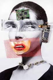 Cellphone Head Limited Edition 1 Of 25 Photograph In 2021 Photography Collage Conceptual Art Collage Portrait