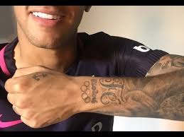 Neymar said that this tattoo would not explain who or what it was for. Neymar S New Olympic Tattoo Youtube