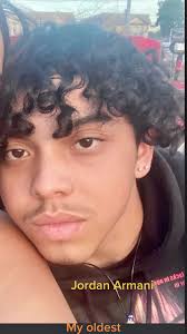 Jordan Guy with Curly Hair