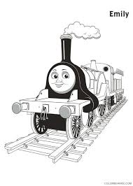 Discover free fun coloring pages inspired by thomas and friends. Thomas And Friends Coloring Pages Emily Coloring4free Coloring4free Com