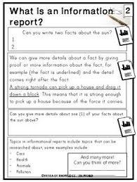 There is 1 example of topic or technical language. Writing Information Reports Writing Reports Printables And Activities