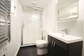 Placing the bulkier pieces, like the shower or tub, away from the entrance is one of the best ways to create the illusion of more space in your small bathroom layout. Small Bathroom Layout Ideas From An Architect Floor Plans More