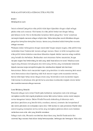 Doc Pancasila Sebagai Etika Politik Rosy Indra Bimantara Academia Edu