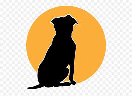 Sitting back of dog silhouette. Dog Silhouette Logo Free Stock Photo Rear Sitting Dog Silhouette Png Dog Silhouette Png Free Transparent Png Images Pngaaa Com