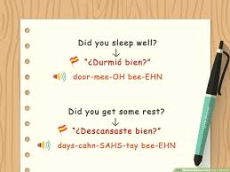After dark, you use buenas noches (good night) as a greeting. 4 Ways To Say Good Morning In Spanish Wikihow