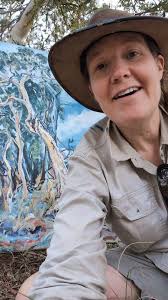 Snippet from Day 2 at Mulligan's Flat #pleinair #painting