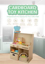 I found a great set of instructions on how to make your. De Carton Diy Cardboard Toy Kitchen