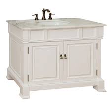 Browse a large selection of bathroom vanity designs, including single and double vanity options in a wide range of sizes, finishes and styles. Bellaterra Home Olivia 42 In W X 35 1 2 In H Single Vanity In White With Marble Vanity Top In White Bt5042 Wh The Home Depot Marble Vanity Tops Bathroom Vanity Tops Single