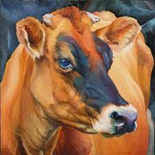 Featured Artist Diane Weiner Artsy Shark Inspiring Artists To Build Better Businesses Cow Art Cow Painting Animal Art