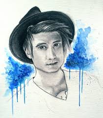 Meine Zeichnungen Julien Bam Bleistift Aquarell Wattpad
