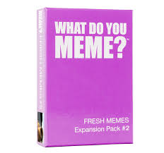 A way of describing cultural information being shared. What Do You Meme Card Game Fresh Memes 2 Expansion Pack Gamestop