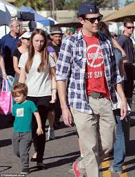Johnny knoxville was born on march 11, 1971 in knoxville, tennessee, usa as philip john clapp. Stuntman Johnny Knoxville Is The Mature Family Man On Family Day Out As He Plays Rough And Tumble With His Children Daily Mail Online
