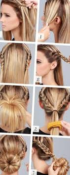 Haare Hochsteckfrisur Selber Machen Ideen Anleitung Frisur Hochgesteckt Frisuren Lange Haare Hochstecken Einfach Frisuren Lange Haare Hochstecken