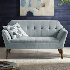 Gaeta Loveseat Allmodern Sofas For Small Spaces Love Seat Modern Furniture Living Room