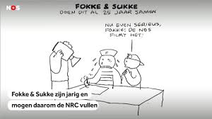Fokke En Sukke Cartoons Verjaardag