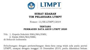 Siaran pers sistem penerimaan mahasiswa baru 2020 : Update Sbmptn 2020 Hari Terakhir Pendaftaran Ltmpt Dianjurkan Ubah Status Permanen Data Akun Tribunnews Com Mobile