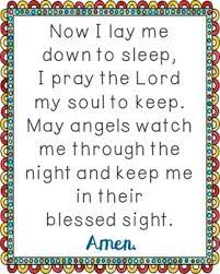 'now i lay me down to sleep' has been a popular bedtime prayer for many years. Now I Lay Me Down To Sleep Poster Prayer Blessings Homeschool Religious