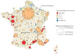 La carte est crée par des gens comme vous. France S Shrinking Urban Areas 1975 2011 Source Insee Rgp 1975 And Download Scientific Diagram