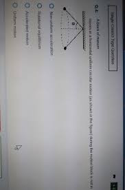 A wide variety of motion block options are available to you, such motion block. Pls Answer Fast Itz Urgent0 4a Block Of Massmmoves In A Horizontal Uniform Circular Motion As Shown Brainly In