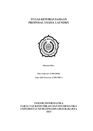 Maybe you would like to learn more about one of these? Doc Proposal Usaha Laundry Kiloan Dian Setiawan Academia Edu
