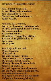 Hapishanede uzunca süre kaldığını ve bu süre zarfında da hasret çektiğini düşünebiliriz. Unisanat Com On Twitter Ahmet Arif Ahmetarif Hasretinden Prangalar Eskittim Http T Co Wvreimval2