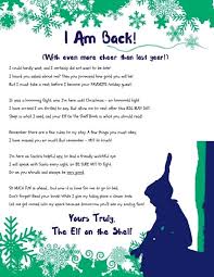 Which is to say that you get the first day of next month, then subtract a day. Elf On The Shelf Arrival Letter Printable Note Listotic