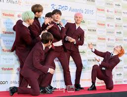Picture Media Bts At The 5th Gaon Chart K Pop Awards Red