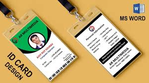 Maybe you would like to learn more about one of these? Ms Word Tutorial Employee Id Card Design Ms Word 2020 Identity Card Design Staff Id Card Doc 2019 Youtube