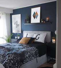 Modern and minimalist decor favors monochromatic color palettes for their simple, clean appearance. Triangles Wall Art Print Minimalism Geometric Print Printable Art Digital Print Minimalist Blue Master Bedroom Home Decor Bedroom Bedroom Color Schemes