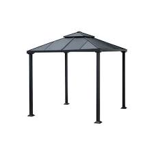 Hometrends 8 Square Hardtop Gazebo Walmart Ca Gazebo Hardtop Gazebo Buy Gazebo