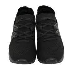 Asics tiger revamped a number of their most iconic running models for a modern day aesthetic with the evo collection a few years back, and. Asics Uk Gel Kayano Trainer Knit Black Shoe