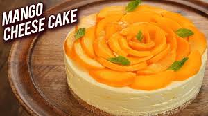 With only a few ingredients you can make this elegant cake dessert. Mango Cheesecake Recipe Summer Special Dessert Eggless Mango Cake Recipe Bhumika Video Dailymotion