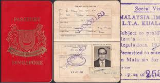 This number in verification process retrieves certain thing which includes the first name and last name, date of birth etc. Singapore Passport 1971 1976