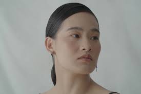 Knot earrings with 18k gold